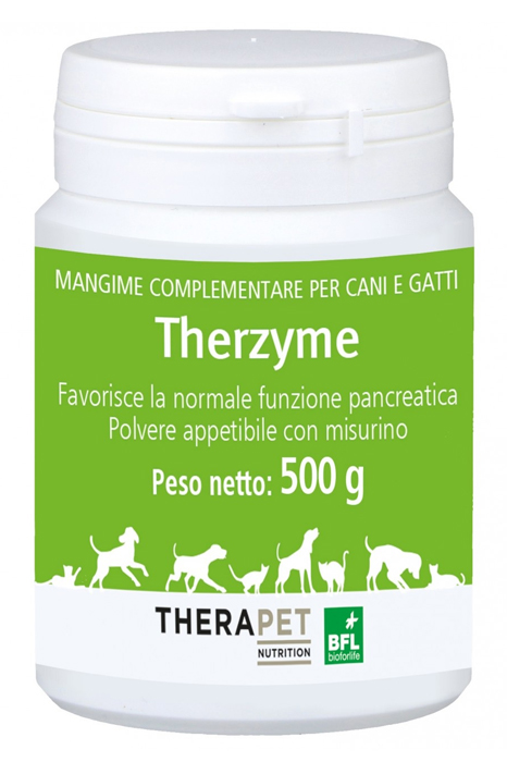 THERZYME POLVERE APPETIBILE 500 G - Farmacia-flash.it