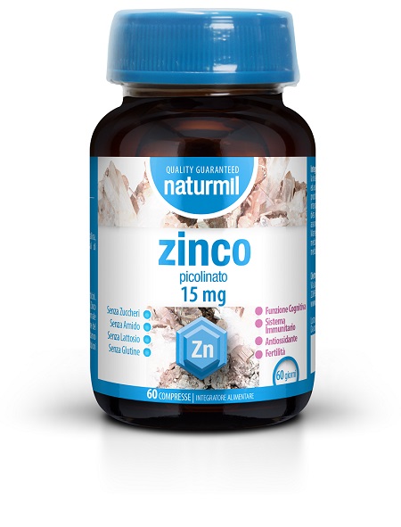 ZINCO PICOLINATO 15MG 60 COMPRESSE - Farmacia-flash.it