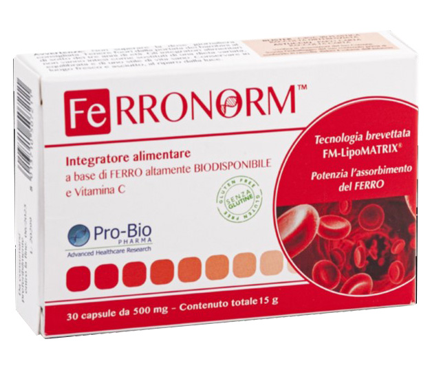 FERRONORM 30 CAPSULE - Farmacia-flash.it