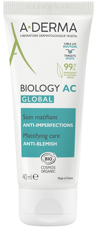 ADERMA BIOLOGY AC GLOBAL TRATTAMENTO OPACIZZANTE ANTI IMPERFEZIONI 40 ML - Farmacia-flash.it