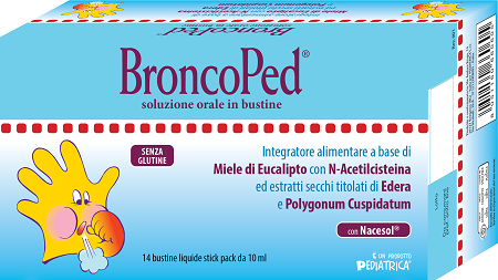 BRONCOPED SOLUZIONE ORALE 14 BUSTINE STICK PACK DA 10 ML - Farmacia-flash.it