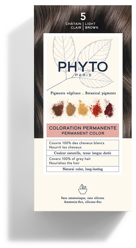 COLOR KIT 5 CASTANO CHIARO LATTE RIVELATORE 50 ML + CREMA COLORANTE 50 ML + MASCHERA PROTETTIVA COLORE 12 ML + GUANTI - Farmacia-flash.it