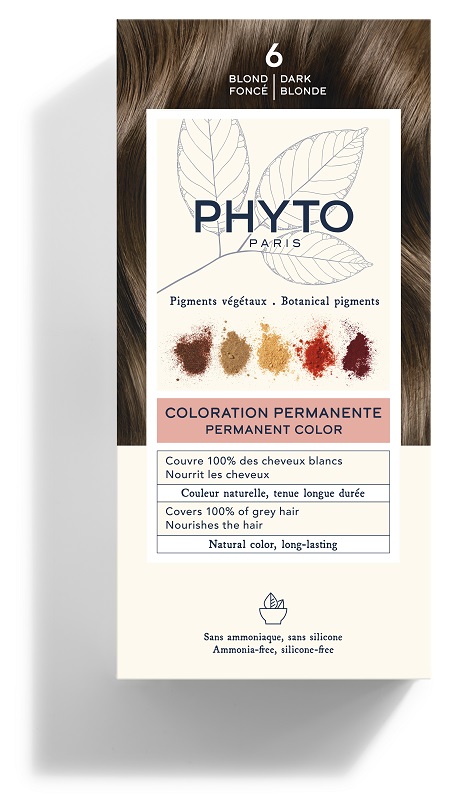 COLOR KIT 6 BIONDO SCURO LATTE RIVELATORE 50 ML + CREMA COLORANTE 50 ML + MASCHERA PROTETTIVA COLORE 12 ML + GUANTI - Farmacia-flash.it