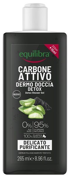 EQUILIBRA CARBONE ATTIVO DOCCIA SCHIUMA 250 ML - Farmacia-flash.it