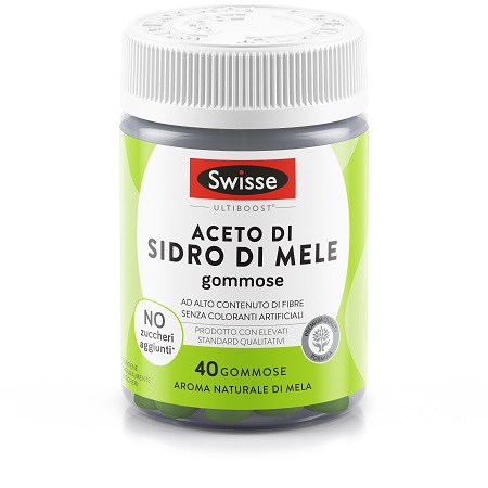 SWISSE ACETO DI SIDRO DI MELE 40 PASTIGLIE GOMMOSE - Farmacia-flash.it