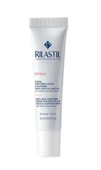 RILASTIL DIFESA CREMA CONTORNO OCCHI E PALPEBRE EMOLLIENTE E LENITIVA 15 ML - Farmacia-flash.it