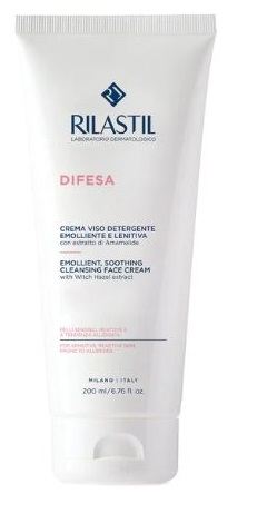 RILASTIL DIFESA CREMA VISO DETERGENTE EMOLLIENTE E LENITIVA 200 ML - Farmacia-flash.it