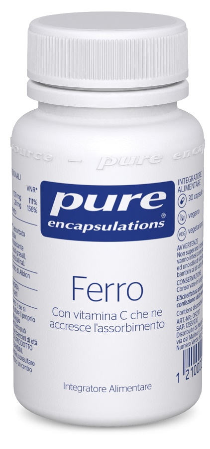 PURE ENCAPSULATIONS FERRO 30 CAPSULE - Farmacia-flash.it
