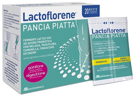 LACTOFLORENE PANCIA PIATTA 20 BUSTINE - Farmacia-flash.it