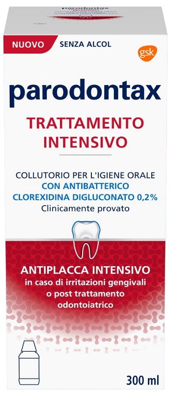 PARODONTAX TRATTAMENTO INTENSIVO CLOREXIDINA 0,2% - Farmacia-flash.it