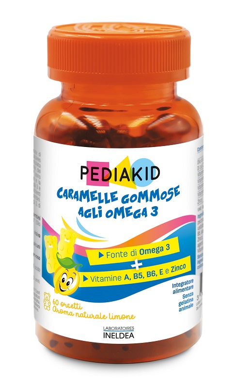 PEDIAKID OMEGA3 60 ORSETTI GOMMOSI - Farmacia-flash.it
