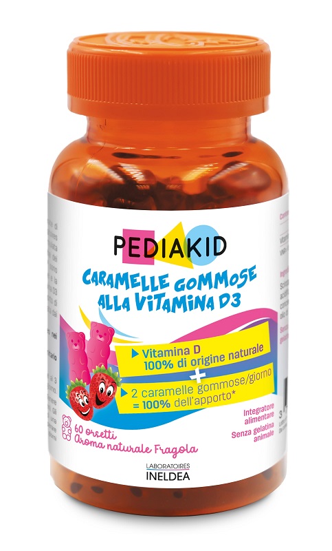 PEDIAKID VITAMINE D3 60 ORSETTI GOMMOSI - Farmacia-flash.it