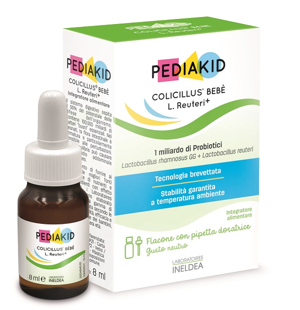 PEDIAKID COLICILLUS BEBE + REUTERI 8 ML - Farmacia-flash.it
