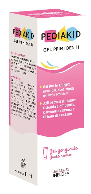 PEDIAKID GEL PRIMI DENTI 15 ML - Farmacia-flash.it