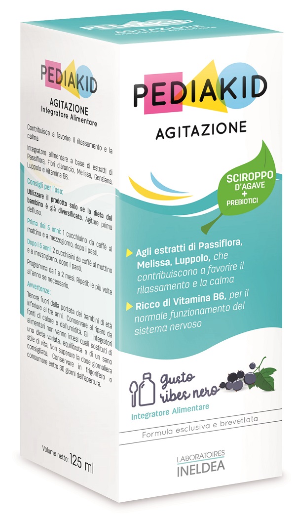 PEDIAKID AGITAZIONE SCIROPPO 125 ML - Farmacia-flash.it