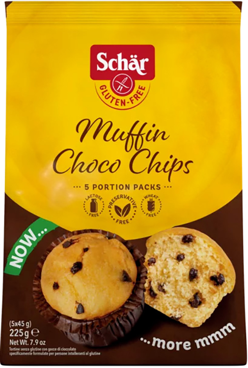 SCHAR MUFFIN CHOCO CHIP 225 G - Farmacia-flash.it