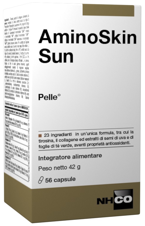 NHCO AMINOSKIN SUN SP FLACONE 56 CAPSULE - Farmacia-flash.it
