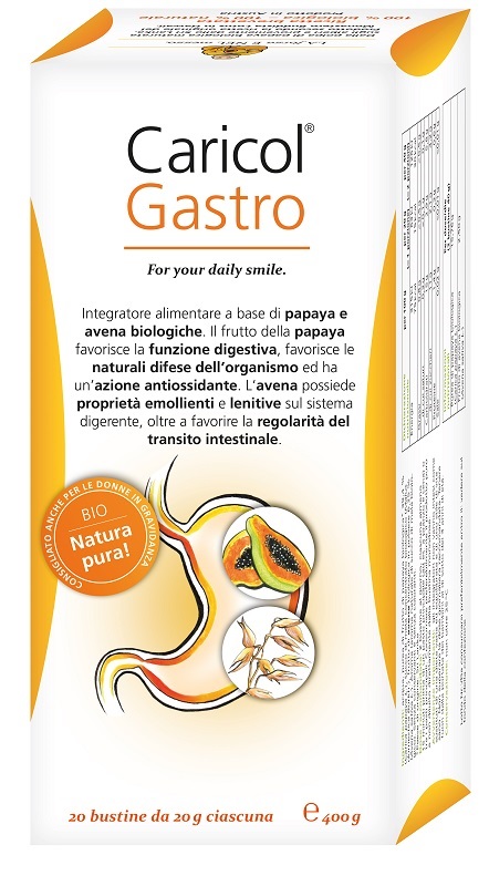 CARICOL GASTRO 20 BUSTINE DA 20 G - Farmacia-flash.it
