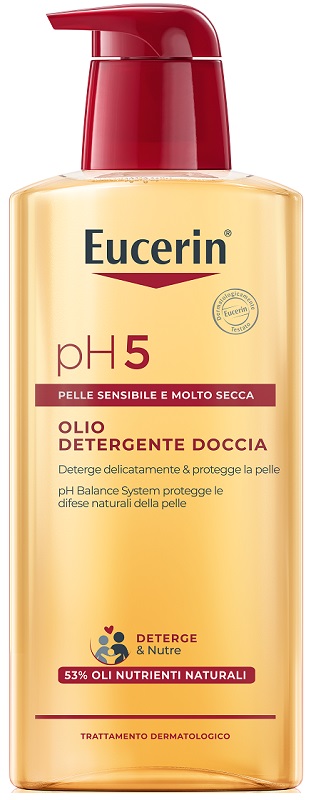 EUCERIN PELLI SENSIBILI OLIO DOCCIA 400 ML - Farmacia-flash.it