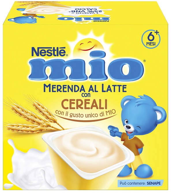 MIO MERENDA AL LATTE CEREALI 4 PEZZI DA 100 G - Farmacia-flash.it