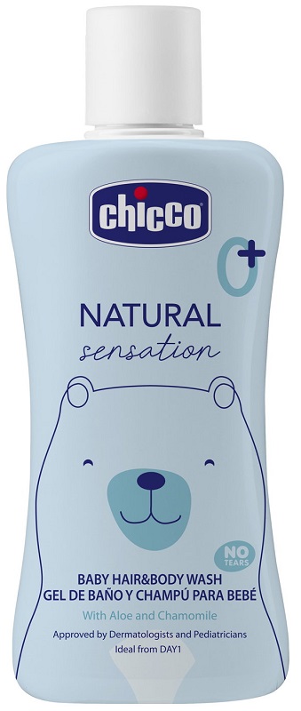 CHICCO NATURAL SENSATION BAGNO SHAMPOO 200 ML - Farmacia-flash.it