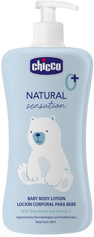CHICCO NATURAL SENSATION CREMA CORPO 500 ML - Farmacia-flash.it