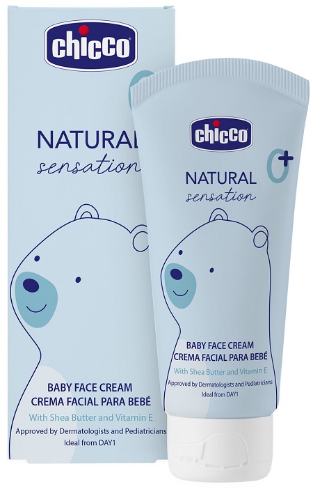CHICCO NATURAL SENSATION CREMA VISO 50 ML - Farmacia-flash.it