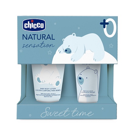 CHICCO NATURAL SENSATION SET CREMA CREMAVISO - Farmacia-flash.it