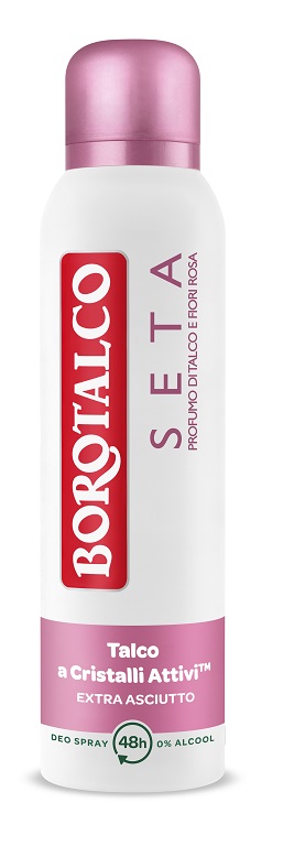 BOROTALCO DEO SPRAY SETA 150 ML - Farmacia-flash.it
