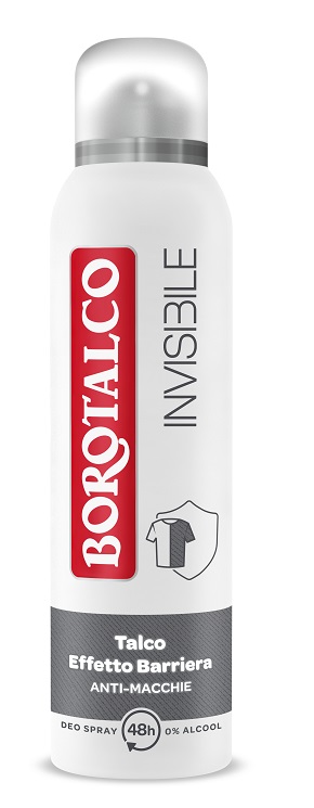 BOROTALCO DEO SPRAY INVISIBILE GRIGIO 150 ML - Farmacia-flash.it