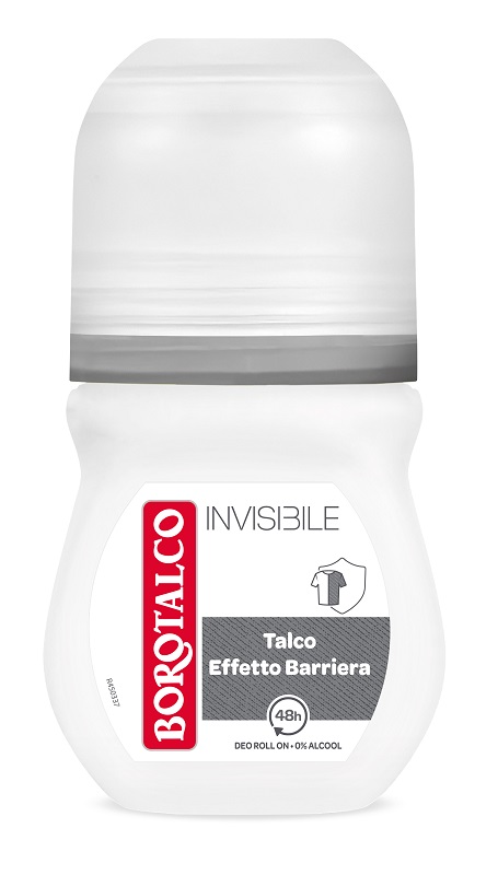 BOROTALCO DEO ROLL INVISIBILE GRIGIO 50 ML - Farmacia-flash.it