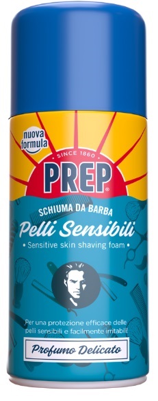 PREP SCHIUMA BARBA PELLI SENSIBILI 300 ML - Farmacia-flash.it