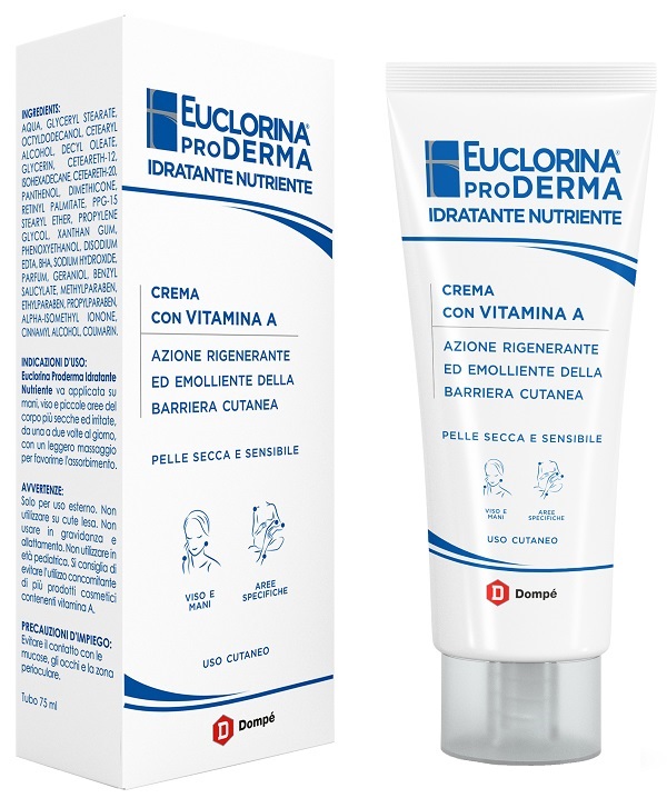 EUCLORINA PRODERMA IDRATANTE NUTRIENTE 75 ML - Farmacia-flash.it