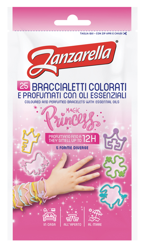 ZANZARELLA BRACCIALETTI PRINCESS 25 PEZZI - Farmacia-flash.it