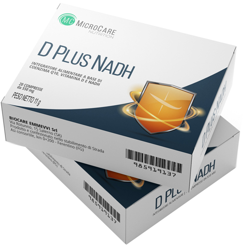 MICROCARE NUTRITION D PLUS NADH 20 COMPRESSE - Farmacia-flash.it