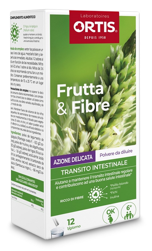 FRUTTA & FIBRE AZIONE DELICATA 12 STICK - Farmacia-flash.it