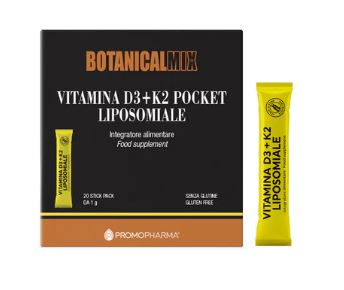VITAMINA D3+K2 LIPOSOMIALE POCKET 20 STICK - Farmacia-flash.it