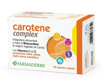 CAROTENE COMPLEX 40 CAPSULE - Farmacia-flash.it