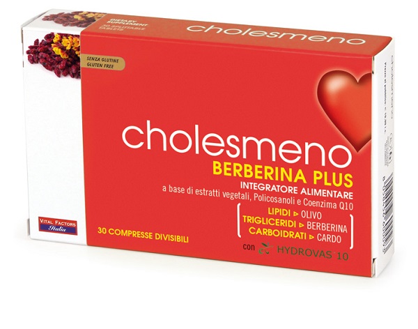 CHOLESMENO BERBERINA PLUS 30 COMPRESSE - Farmacia-flash.it