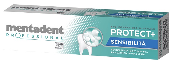 MENTADENT PROFESSIONAL DENTIFRICIO PROTECT + SENSIBILITA' 75 ML - Farmacia-flash.it