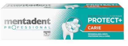 MENTADENT PROFESSIONAL DENTIFRICIO PROTECT + CARIE 75 ML - Farmacia-flash.it