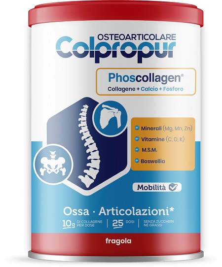 COLPROPUR POSH COLLAGENE OSTEOARTICOLARE FRAGOLA COLPROPUR 340 G - Farmacia-flash.it