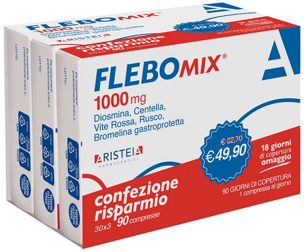 FLEBOMIX 1000 MG 90 COMPRESSE TRI-PACK - Farmacia-flash.it