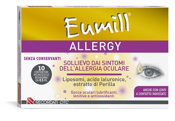 EUMILL ALLERGY GOCCE OCULARI 10 FLACONCINI DA 0,5 ML - Farmacia-flash.it