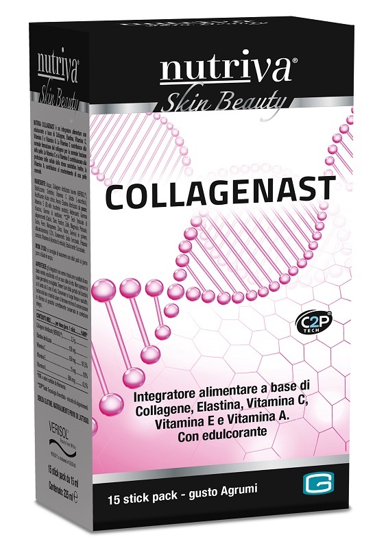 NUTRIVA COLLAGENAST 15 STICK PACK 15 ML - Farmacia-flash.it