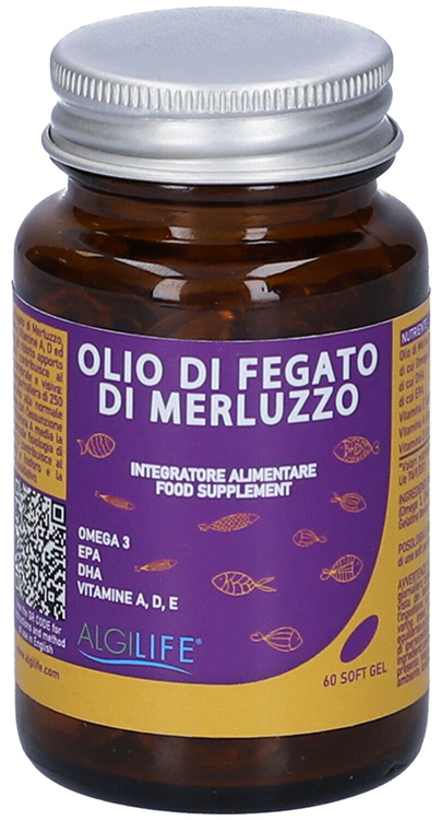 OLIO FEGATO MERLUZZO 60 SOFTGEL - Farmacia-flash.it