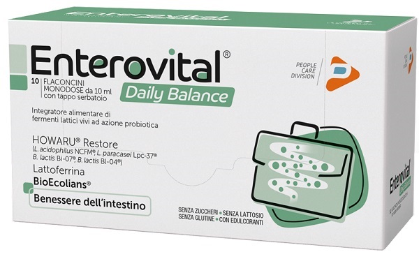 ENTEROVITAL DAILY BALANCE 10 FLACONCINI - Farmacia-flash.it