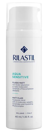 RILASTIL AQUA SENSITIVE FLUIDO MATT 40 ML - Farmacia-flash.it