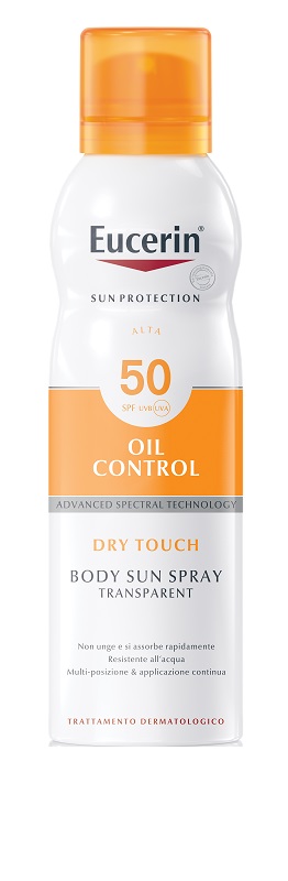 EUCERIN SUN SPRAY TOCCO SECCO SPF50 200 ML - Farmacia-flash.it