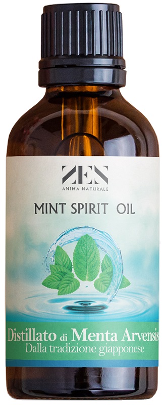 ZEN MINT SPIRIT OIL DISTILLATO DI MENTA ARVENSIS DALLA TRADIZIONE GIAPPONESE 100 ML - Farmacia-flash.it